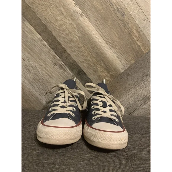 Converse All-Star Men Size 6 Women 8 Unisex Blue White Sneakers 145333F - Picture 2 of 11